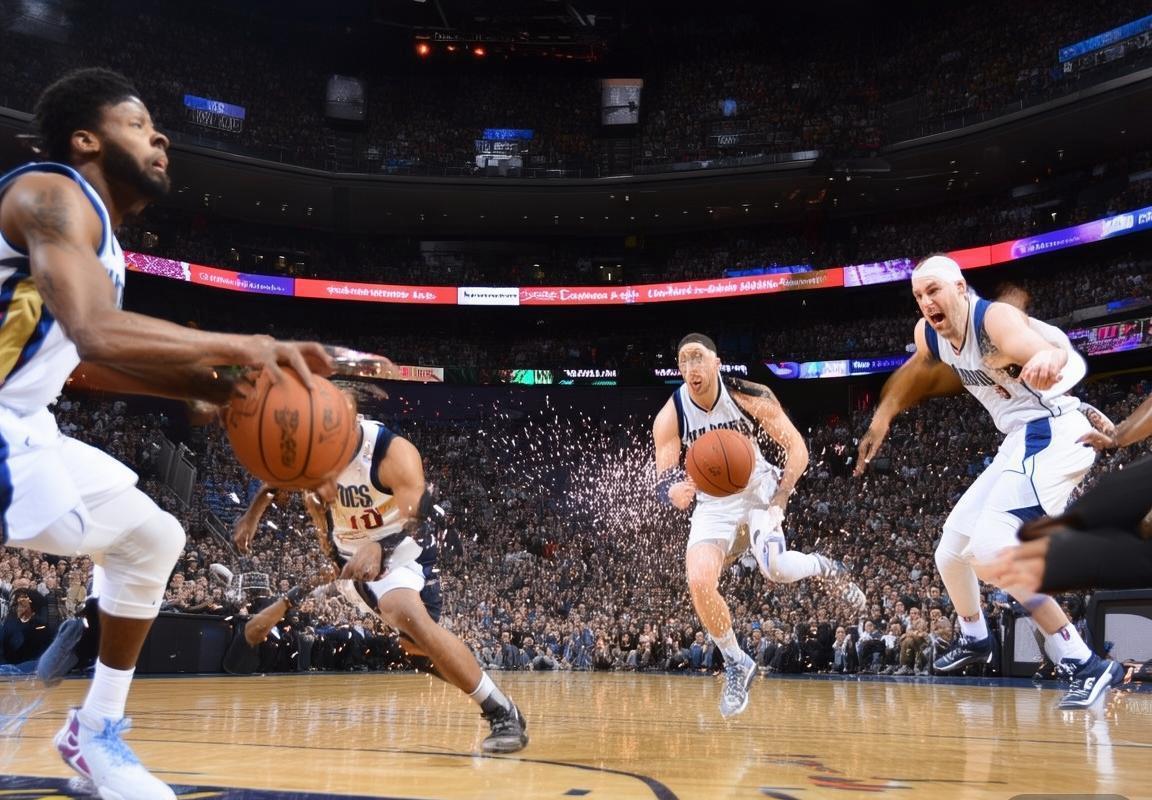 NBA焦点对决：鹈鹕对决独行侠，激战正酣